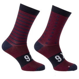 Sok AGU SIX6 Dot Merino Brown