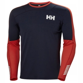Langarmshirt Helly Hansen Lifa Active Crew Navy Herren