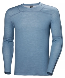 Sous-Pull Helly Hansen Men Lifa Merino Crew Blue Fog