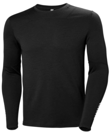 Ondershirt Helly Hansen Men Lifa Merino Crew Black
