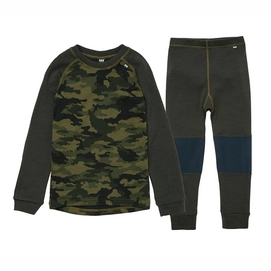 Baselayerset Helly Hansen Kids HH Lifa Merino Set Pine Green