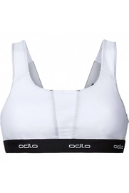 Sport BH Odlo Womens Sports Bra Padded Medium White