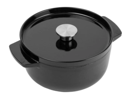 Cocotte KitchenAid Fonte Onyx Black 26 cm