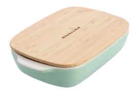 Large Oven Dish With Lid KitchenAid Pistachio '24