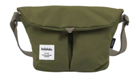 Schoudertas Hellolulu Mini Kasen Olijfgroen