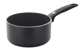 Steelpan Greenpan Cambridge Black Met Keramische Antikleeflaag 14 cm