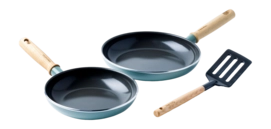 Pfannen-Set GreenPan Mayflower mit keramischer Antihaftbeschichtung 20 cm & 24 cm (3-teilig)