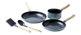 Pan Set GreenPan Mayflower With Ceramic Non-Stick Coating (5 pc)