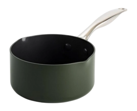 Steelpan Dagelijkse Kost Door Jeroen Meus Met Keramische Antikleeflaag Met 2 Tuiten 16 cm