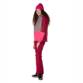Ski broek Protest Girls Camila Beet Red
