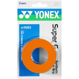 Overgrip Yonex AC102EX Super Grap Fancy Orange (3-delig)
