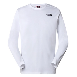 Shirt The North Face Men L/S Red Box Tee TNF White