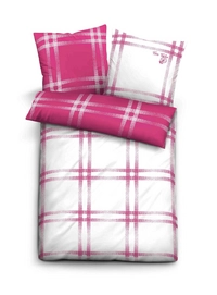 Bettwäsche Tom Tailor  Karo Pink Linon