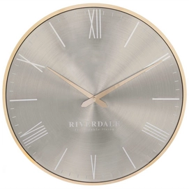 Wanduhr Riverdale Milena Oyster Gold 65 cm