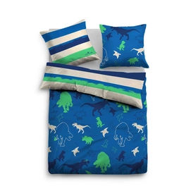 Bettwäsche Tom Tailor Kids Dino Blau Linon