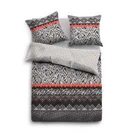 Bettwäsche Tom Tailor Denim Linon Hippie Grau