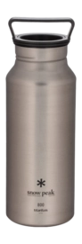 Travel Bottle Snow Peak Ti Aurora Silver 800ml