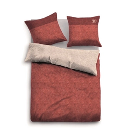 Bettwäsche Tom Tailor Denim Linon Classic Rot