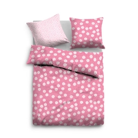 Bettwäsche Tom Tailor Renforcé Kids Punkte Rosa