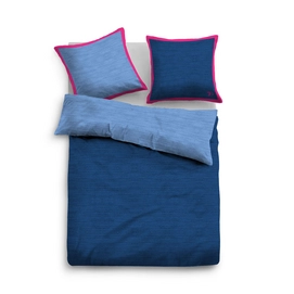 Bettwäsche Tom Tailor Denim Linon Jeans Blau