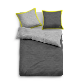 Bettwäsche Tom Tailor Denim Linon Jeans Grau