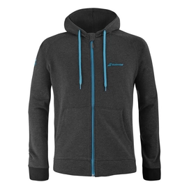Vest Babolat Men Exercise Hood Jacket Black Heather