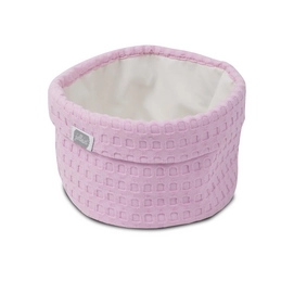 Mandje Jollein Waffle Pink