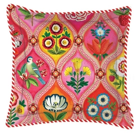 Zierkissen Pip Studio Fairy Tiles Rosa Perkal (45 x 45 cm)