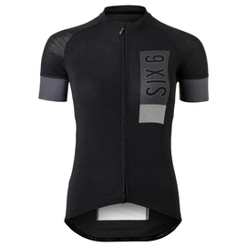 Fahrradshirt AGU Solid Merino II Six6 Black Damen