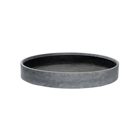 Bloempot Pottery Pots Natural Max Low XXL Grey 100 x 14 cm