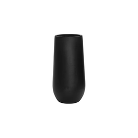Bloempot Pottery Pots Natural Nax M Black 35 x 70 cm