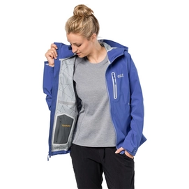 Jas Jack Wolfskin Women Ticume Baja Blue
