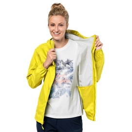 Jas Jack Wolfskin Women Cloudburst Buttercup