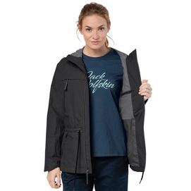Jas Jack Wolfskin Women Fairview Black