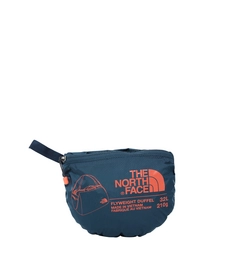 Reistas The North Face Flyweight Duffel Ink Blue Nasturtium Orange