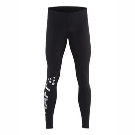 Legging Craft Men Delta 2.0 Long Tights Black Silver Reflective