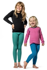 Ondershirt Woolpower Kids Crewneck 200 Rose