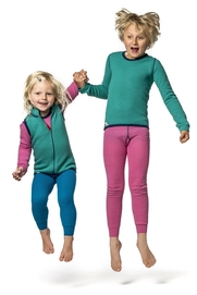 Bodywarmer Woolpower Kids Vest 400 Light Green