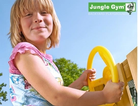Speelset Jungle Gym Jungle Chalet + Balcony Donkergroen