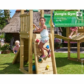 Speelset Jungle Gym Jungle Cottage + Bridge Geel