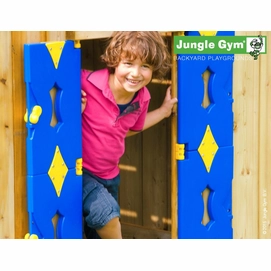 Speelset Jungle Gym Jungle Playhouse + Platform L Fuchsia