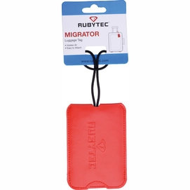 Bagagelabel Rubytec Migrator Red