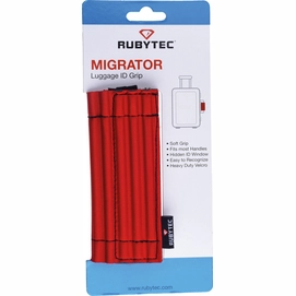 Bagagelabel Rubytec Migrator Grip Red