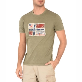 T-Shirt Napapijri Men Senou Khaki