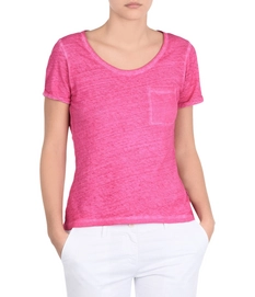 T-Shirt Napapijri Women Sylvania Fucsia