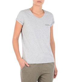 T-Shirt Napapijri Women Shew Light Grey Mel