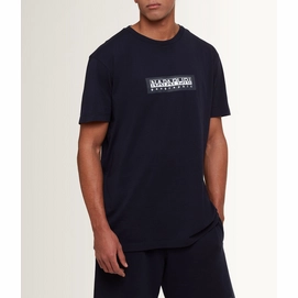 T-Shirt Napapijri Men Simbai Blu Marine