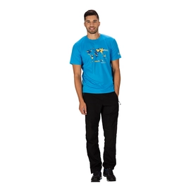 T-Shirt Regatta Mens Fingal II Hydro Blue