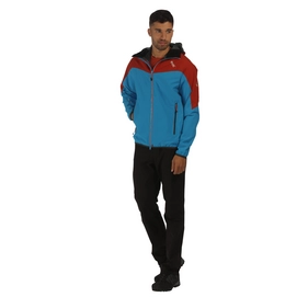 Jas Regatta Mens Imber II Hydro Blue Burnt Tikki