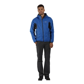 Jas Regatta Mens Levin Oxford Blue Seal Grey